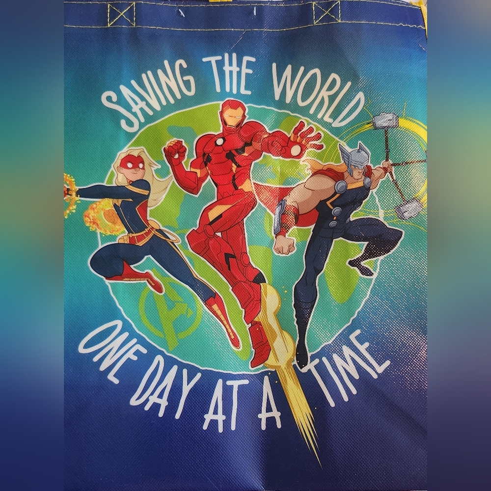 2 Reusable Marvel Iron Man Recycle bags - set of 2 -